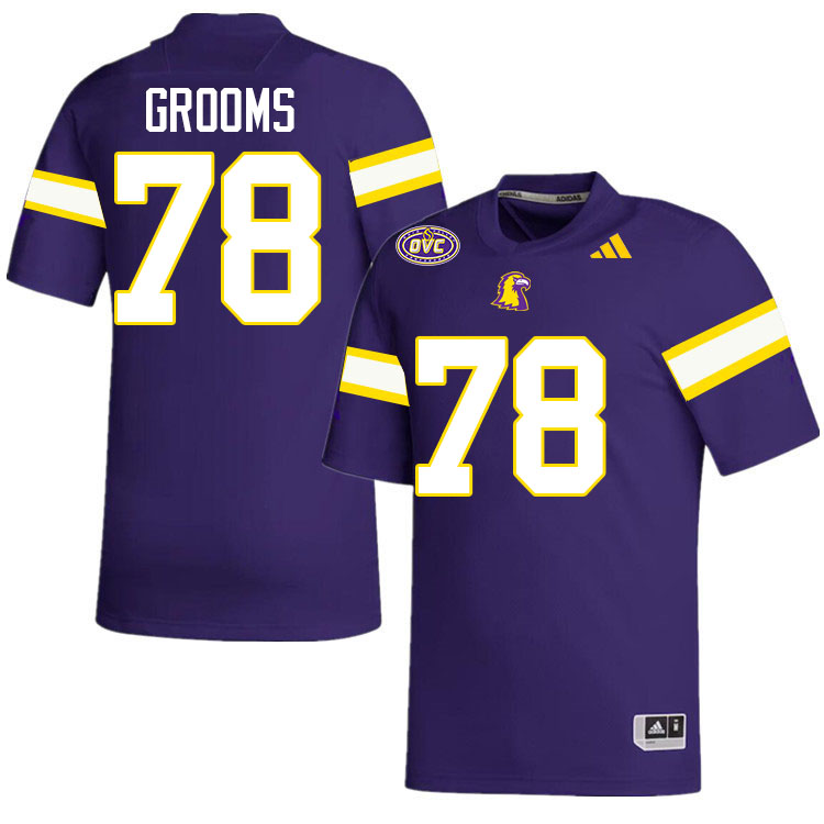 Tennessee Tech Golden Eagles #78 Elois Grooms College Football Jerseys,Uniforms-Purple Tennessee Tech Golden Eagles #78 Elois Grooms College Football Jerseys,Uniforms-Purple